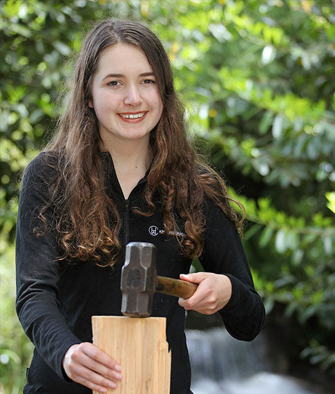 The Kindling Cracker started out as a school science project at the age of 13
