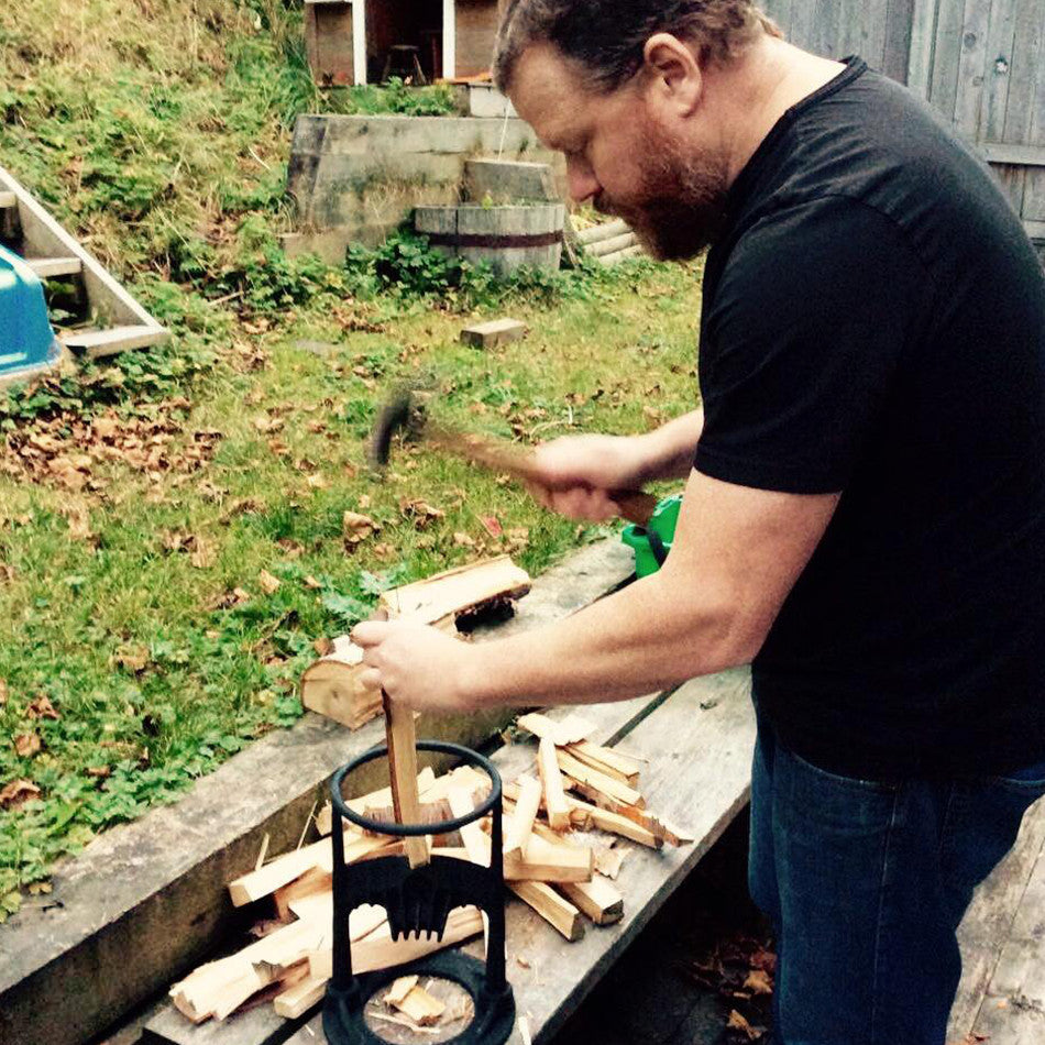 Shavlog - The Easiest Wood Splitter & Kindling Maker 